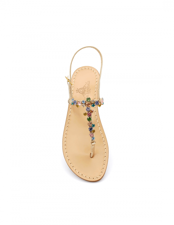 Capri Paradise Jeweled Sandals