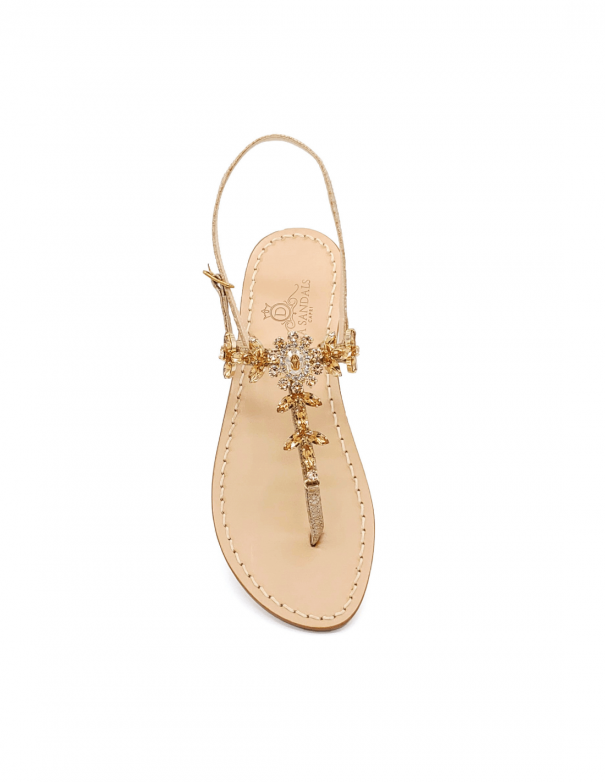 Marina Grande amber sandals