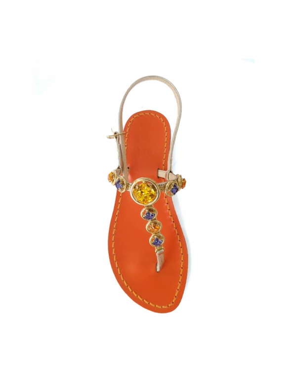 Capri Dolce Vita SA Jeweled Sandals