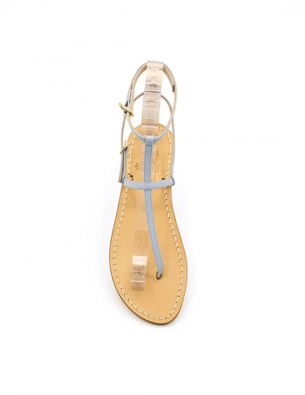 Light Blue Slave Sandals