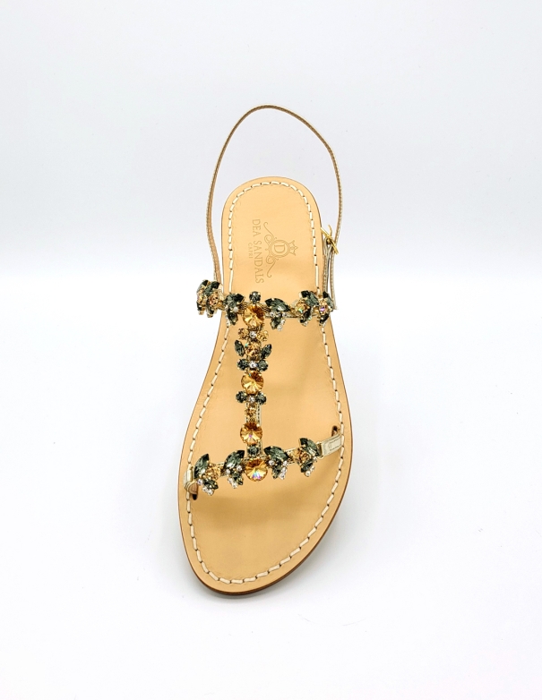 Scopolo H Amber and Grey sandals